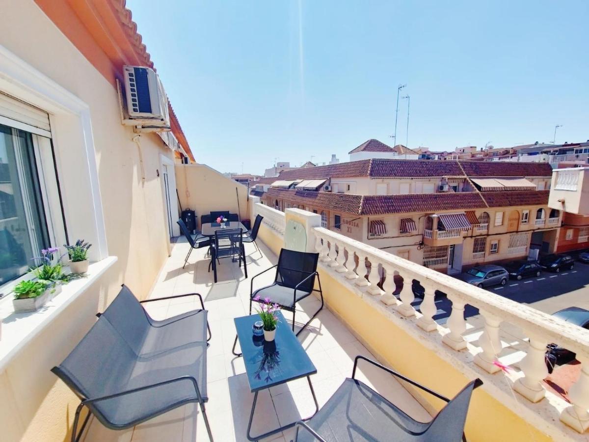 Apartament The Prestige Torrevieja Atico Con Barbecoa Zewnętrze zdjęcie
